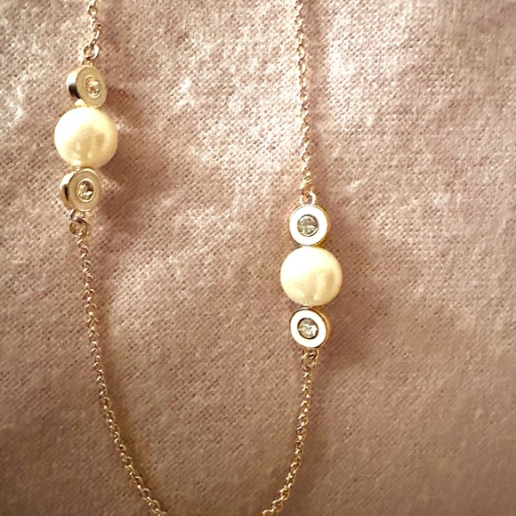 Kate Spade Pearl and Gold Necklace - Picture 2 of 2